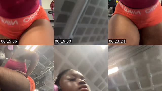 TikTok live: Work out by @nishagirl.big2