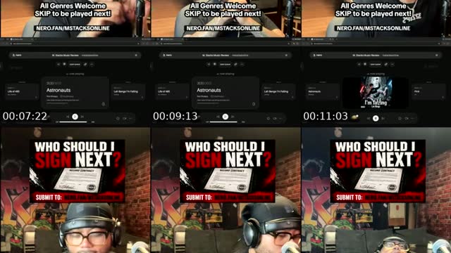TikTok live: Who should I sign next??? by @mstacksonline