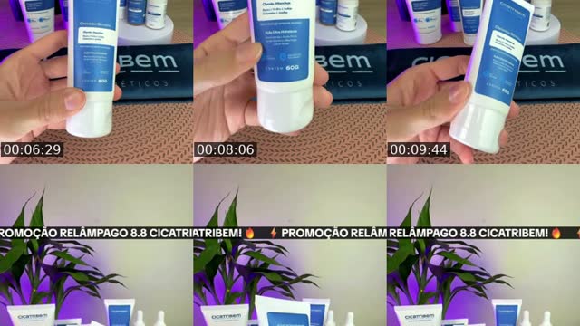 TikTok live: CICATRIBEM PELE ESTRIAS MANCHAS by @tabatahorbachvg