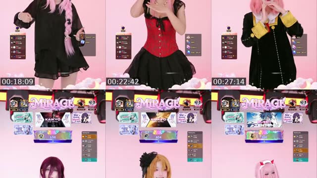TikTok live: MIRAGE CUNG CAC GAI DEP by @cyra.mirage