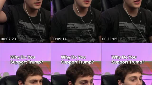 TikTok live: debating MAGA by @parkergetajob