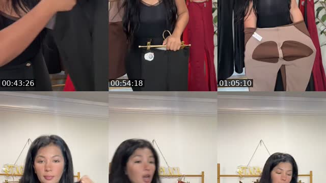 TikTok live: LEGGING COLOMBIANOS by @lubeautyus
