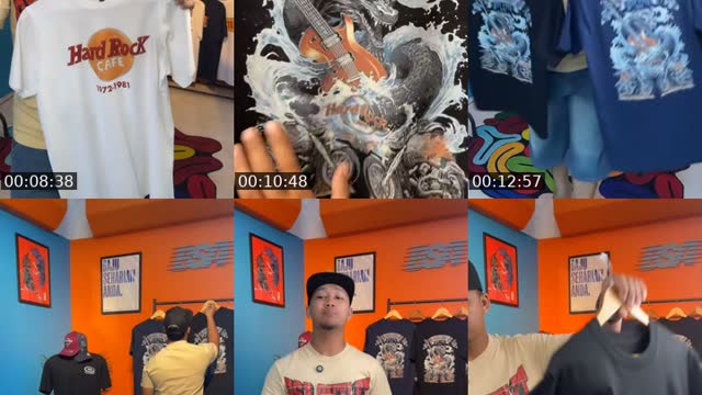 TikTok live: BELI 4 FREE TOPI HARD ROCK by @bsaoutlet1
