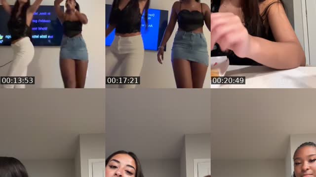 TikTok live: Dares by @jsiister