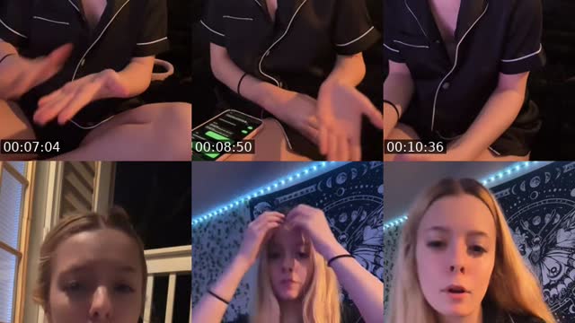 TikTok live: come chilll w me by @honeybambiiiii