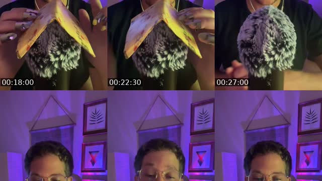 TikTok live: Cozy ASMR by @codymcgibbon