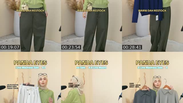 TikTok live: 8.8 LIVE Madness by @pandaeyesofficialstore