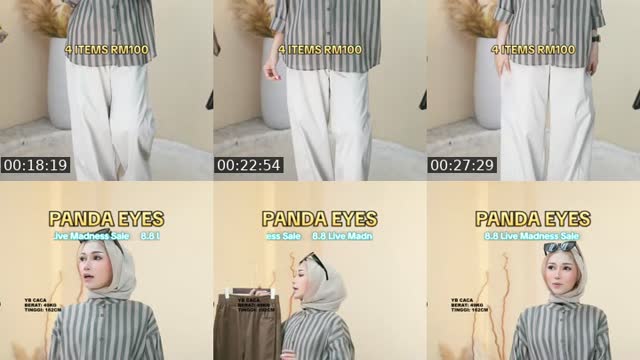 TikTok live: 8.8 LIVE Madness by @pandaeyesofficialstore