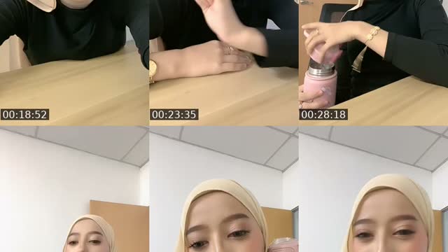TikTok live: work by @nursya.el