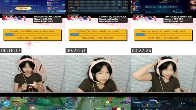 TikTok live: MABAR MOLE AKU PAKE TANK SINI by @marinasi0
