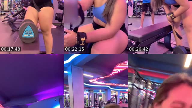 TikTok live: Leg day by @eyocatrin