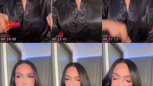 TikTok live: Grwm by @mariaprettyxo