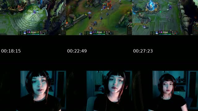 TikTok live: lol by @yumenesai