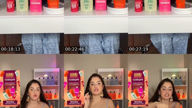 TikTok live: Live Shop Goldspell 🧡 by @grazielalleal