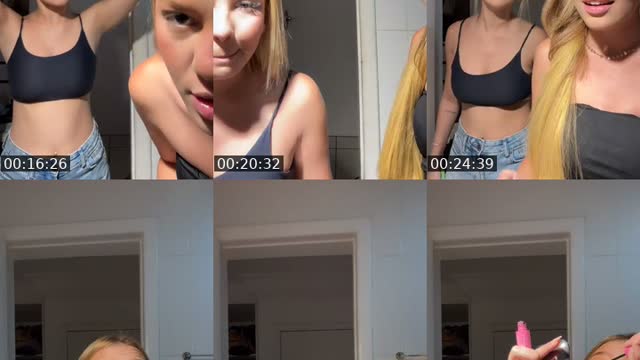 TikTok live: GRWM by @becaolima