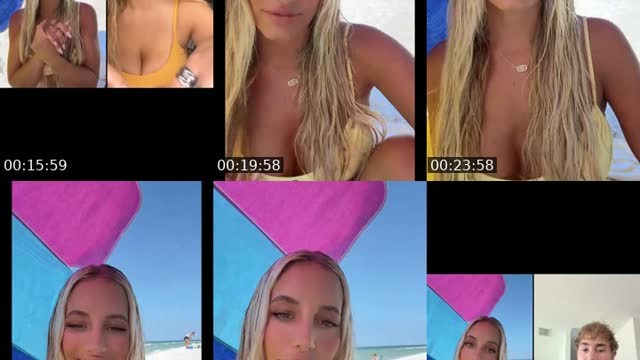 TikTok live: I see you lurking ;) by @hannahkotickk