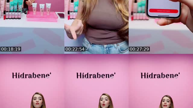 TikTok live: 💕 Sua pele merece Hidrabene by @hidrabene