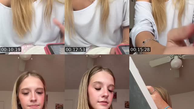 TikTok live: grwm by @emeliacasteel