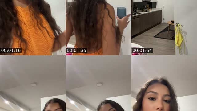 TikTok live: grwm by @pradtanarhodes