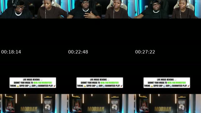 TikTok live: REACTING TO CHAT'S MUSIC‼️LO by @morrayda1