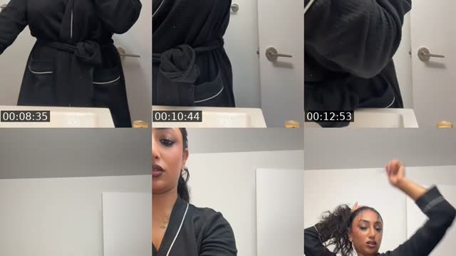 TikTok live: GRWM: night edition ✨ by @haboveall
