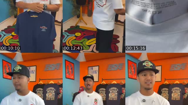 TikTok live: BELI 4 FREE TOPI HARD ROCK by @bsaoutlet1