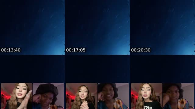 TikTok live: Take of my makeup with me by @guysaredum