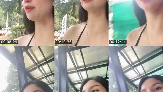 TikTok live: wall climbing by @mek_shasha15