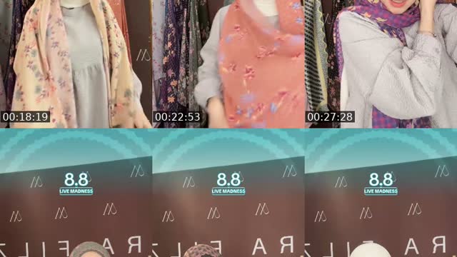 TikTok live: MiraFilzah Scarves LIVE by @mirafilzahmy