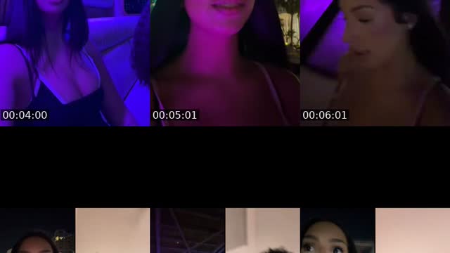 TikTok live: content yacht by @angiexsantii