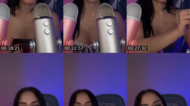 TikTok live: ASMR by @dark.moonrise