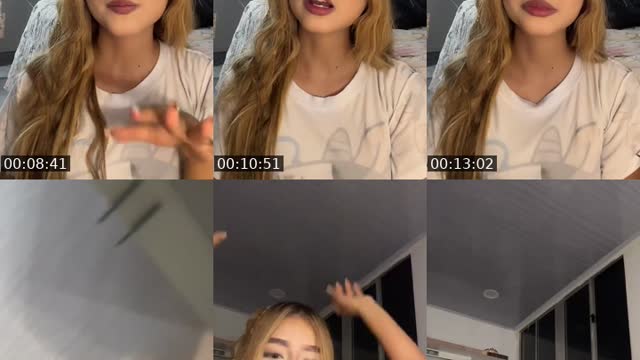 TikTok live: Maquillándonos para el colegio by @sofigrandah