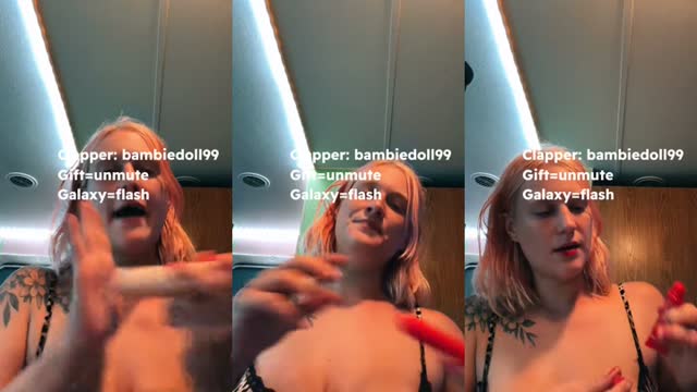TikTok live: Clapper: bambiedoll99 by @bambiedoll9.9