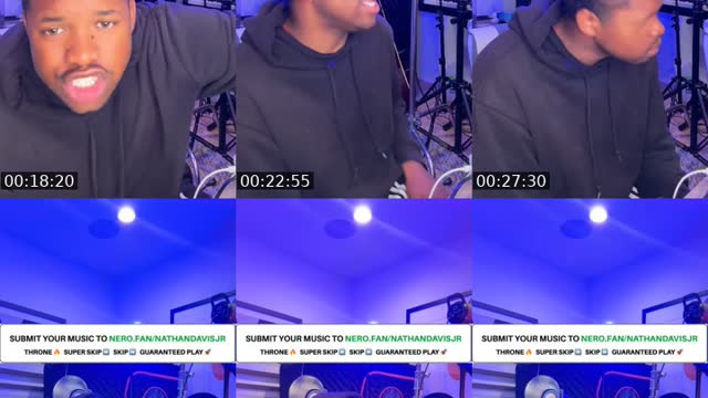 TikTok live: IM PERFORMING AT ROLLING LOUD 🥹 by @nathandavisjrndj