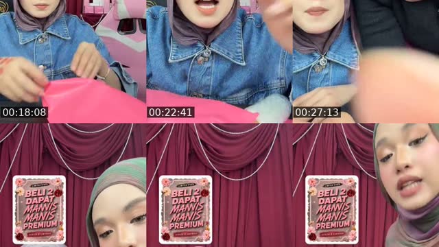 TikTok live: herlen flower edition🪷 by @c.hzrina