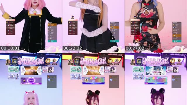 TikTok live: MIRAGE CUNG CAC GAI DEP by @cyra.mirage