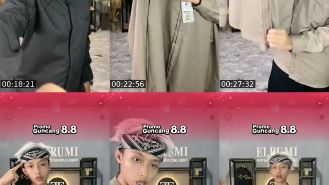 TikTok live: Baju koko Pria Guncang 88 by @elrumi_apparel_official