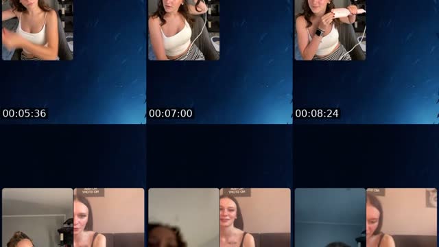 TikTok live: Kurz live by @hannahluisienne