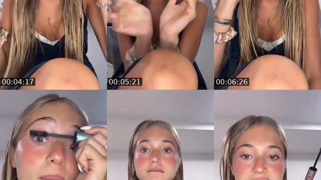 TikTok live: grwm by @allegrasgrwm