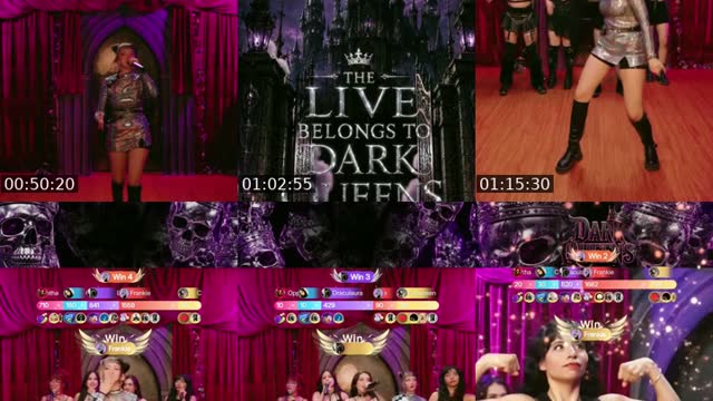 TikTok live: DARK QUEENS TE MENCIONO🖤👑 by @darkqueensmx