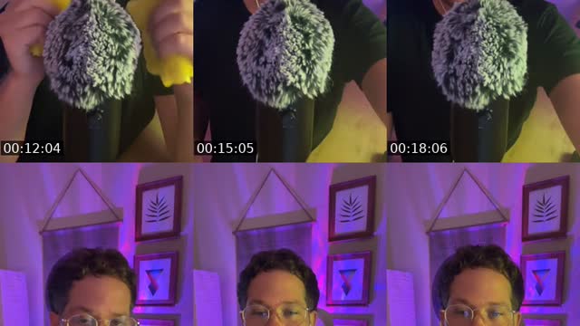 TikTok live: Cozy ASMR by @codymcgibbon