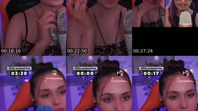 TikTok live: Breathe.listen.stay.ASMR 🤗 by @leyla_asmr5