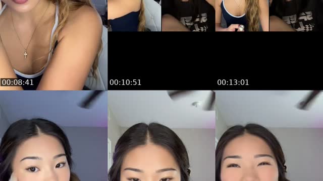TikTok live: grwm by @viciliciousss