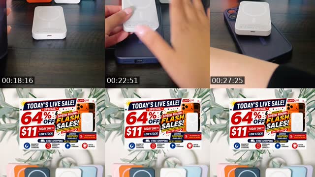 TikTok live: Charger mania! by @tiktokfindsbybeauty