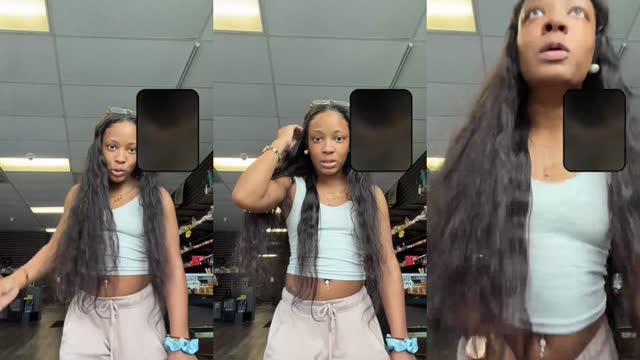 TikTok live: Chill w me✨while I work by @daymackey