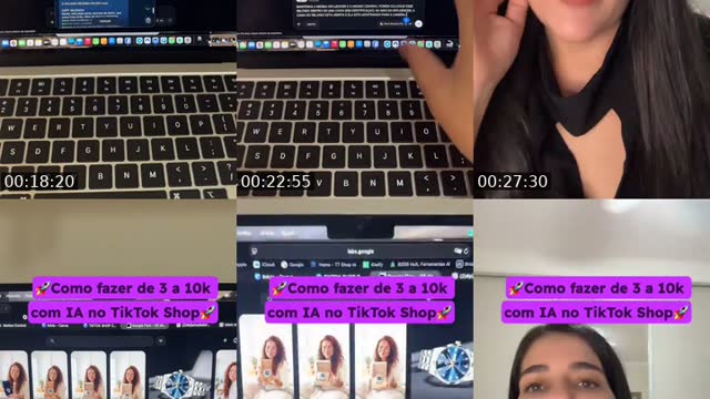 TikTok live: Faça de 3 a 10k com IA by @mirandagpt