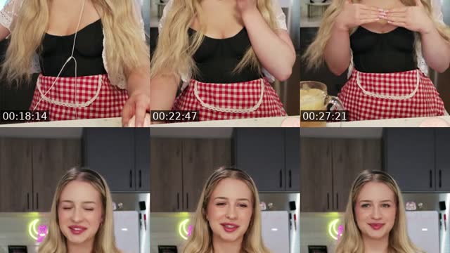 TikTok live: Baking a Giant Cookie 🥰 by @cherryluna31