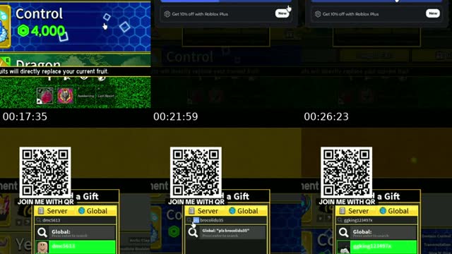 TikTok live: Bloxfruits live by @gamerrobotback