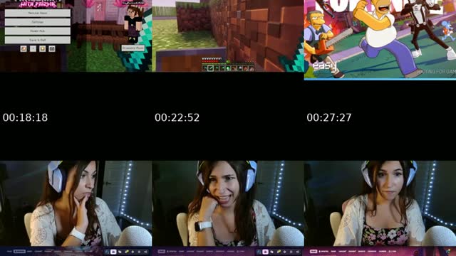 quick stream, eating fruit - @hr_madison