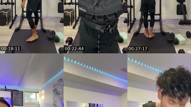 TikTok live: Leg workout calisthenics by @calisthenics.riko.g